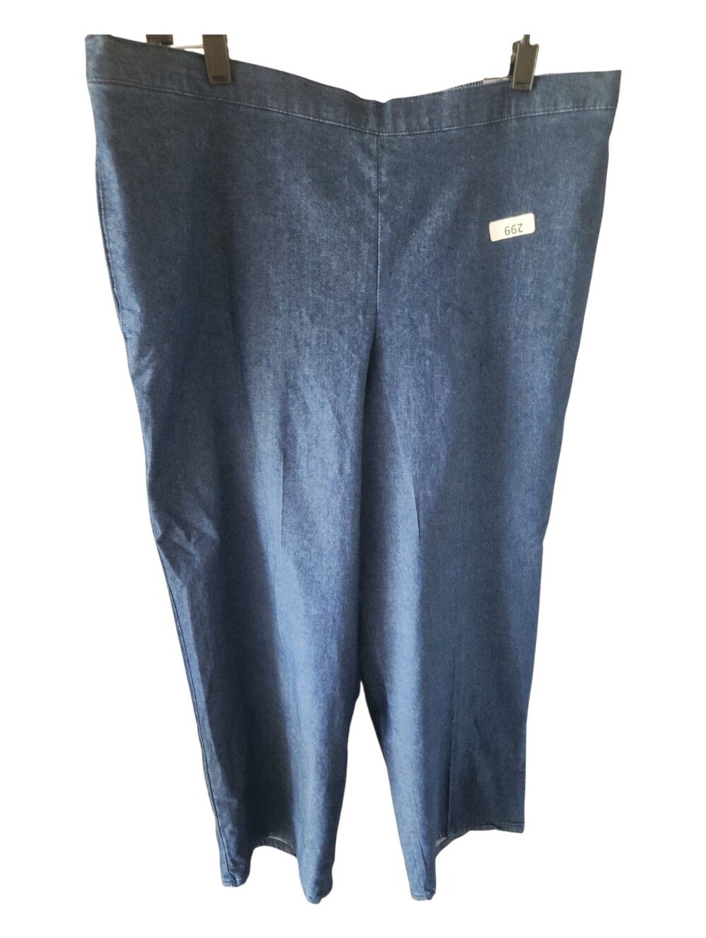 Alfred Dunner Plus Size Classics Denim Pull-On Pants Size 18 Nwt - Picture 2 of 4
